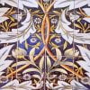 Panel Of Ceramic Tiles William Morris paint by numbers