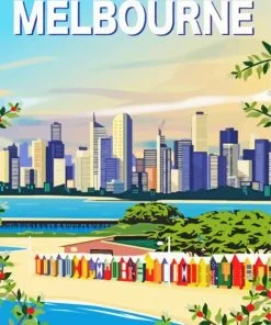 Perth Australia Paint By Number