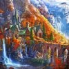 Rivendell Middle Earth Paint By Number
