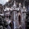 Monochrome Rivendell LOTR Paint By Number