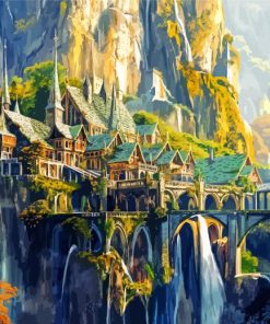 Rivendell Valley JRR Paint By Number