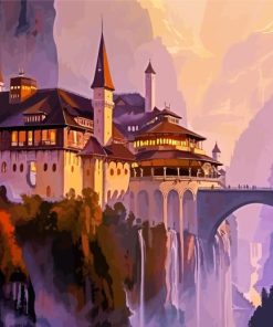 The Lord of the Rings Rivendell Paint By Number