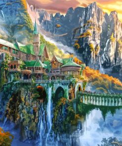 Rivendell Landscape Paint By Number