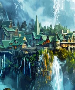 Rivendell LOTR Paint By Number