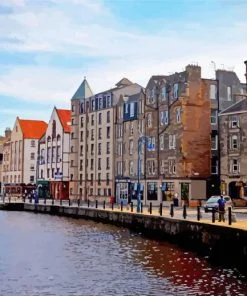 River Of Leith In Edinburgh Paint By Numbers