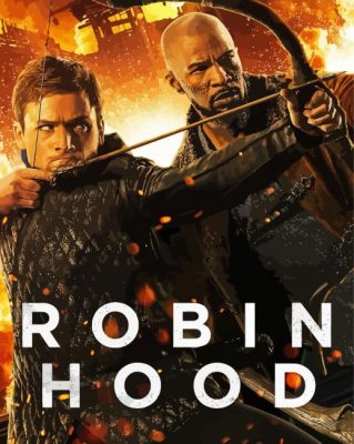 Robin Hood Poster Paint By Number