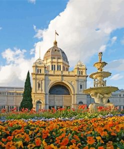 Royal Exhibition Building Paint By Number