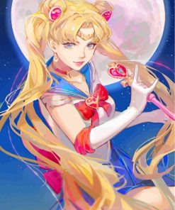 Sailor Moon Art Paint By Number