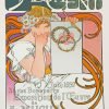 Salon De Cent Alphonse Mucha Paint By Numbers