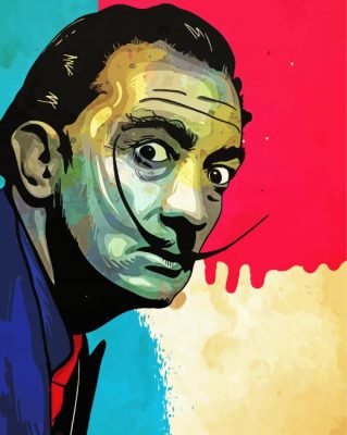 Salvador Dali Art Paint By Numbers art