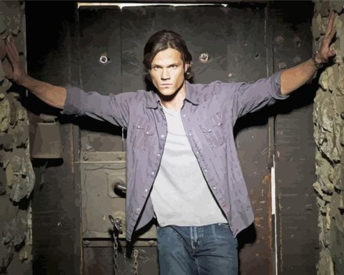 Sam Winchester Supernatural Paint By Number