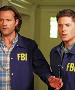 Sam And Dean Supernatural Paint By Numbers Sam And Dean Supernatural Paint By Number
