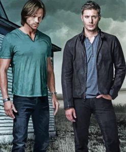 Sam And Dean Paint By Number