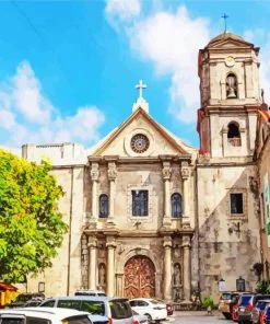 San Agustin Church Manila The Capital Paint By Number