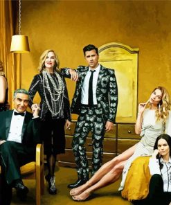 Schitts Creek Cast Paint By Number