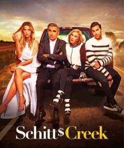 Schitts Creek Sitcom Poster Paint By Number