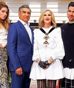 Schitts Creek Tv Show Paint By Number