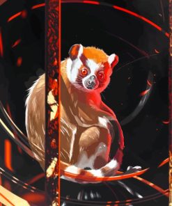 Lorisidae Animal Paint By Number