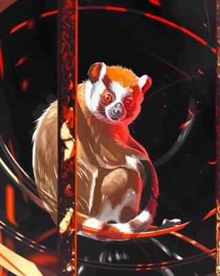 Lorisidae Animal Paint By Number