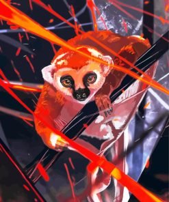 Slow Loris Art Paint By Number