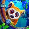 Cute Slow Loris Paint By Number