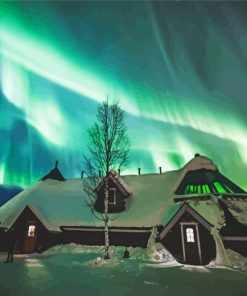 Northern Lights Aurora Paint By Number