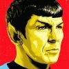 Star Trek Mr Spock Paint By Number