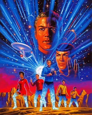Star Trek Art Paint By Number
