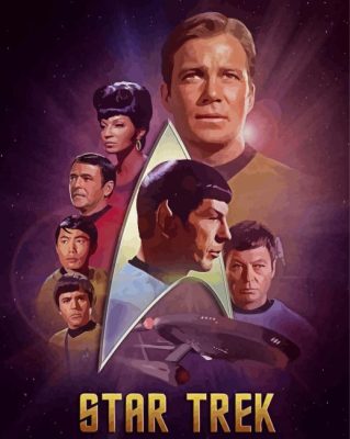 Star Trek Serie Poster Paint By Number