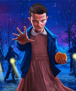 Stranger Things Eleven Paint By Number
