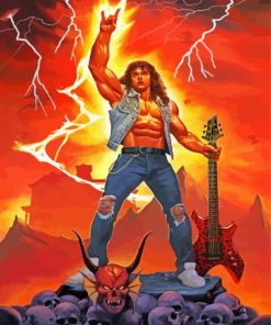 Stranger Things Eddie Munson Paint By Number