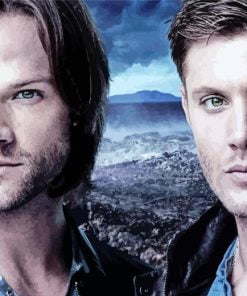 Supernatural Characters Paint By Number