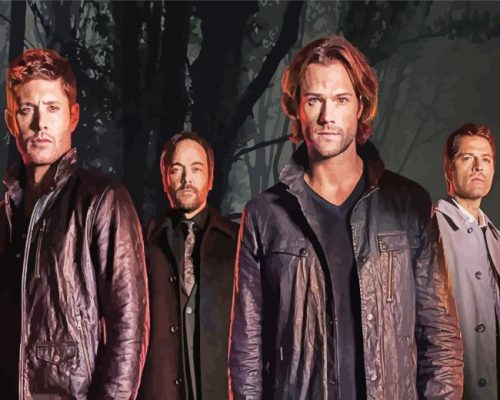 Supernatural Drama Paint By Number