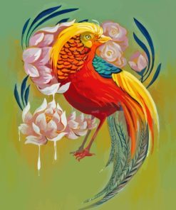 The Golden Pheasant Paint By Number