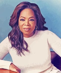 The Host Oprah Winfrey paint by numbers