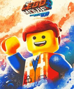 The Lego Movie Poster Paint By Numbers