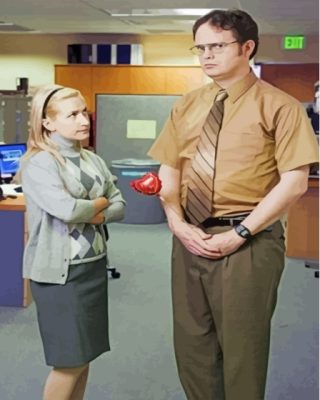  Dwight And Angela Paint By Number