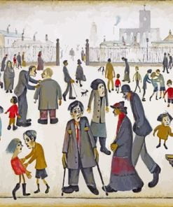 The Cripples Lowry Paint By Numbers