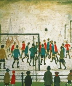 The Football Match Paint By Numbers