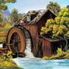Old Mill Paint By Number