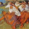 Ukrainian Dancers By Edgar Degas Paint By Numbers