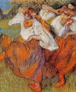 Ukrainian Dancers By Edgar Degas Paint By Numbers