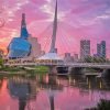 Winnipeg At Sunset paint by numbers