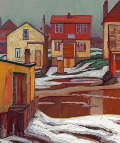 Winnipeg Houses Paint By Numbers