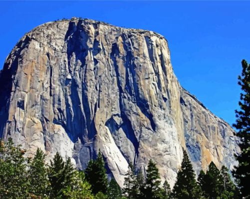 Yosemite El Capitan Paint By Number