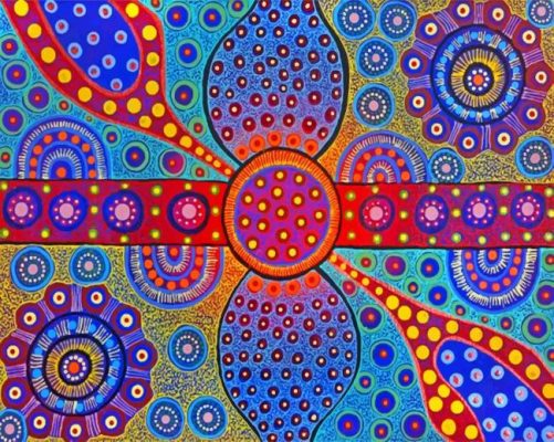 Aboriginal Australian Art Paint By Number