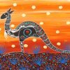 Aboriginal Australian Kangaroo Art Paint By Number