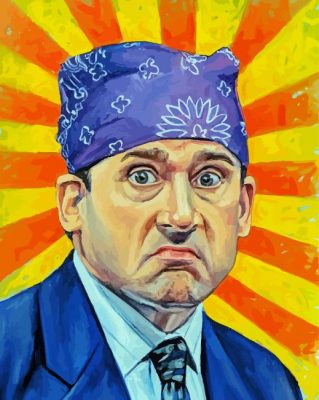Aesthetic Michael Scott Paint By Number