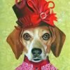 Aesthetic Victorian Dog Paint By Number