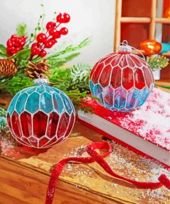 Christmas Ornaments Decoration Paint By NumbersChristmas Ornaments Decoration Paint By Number